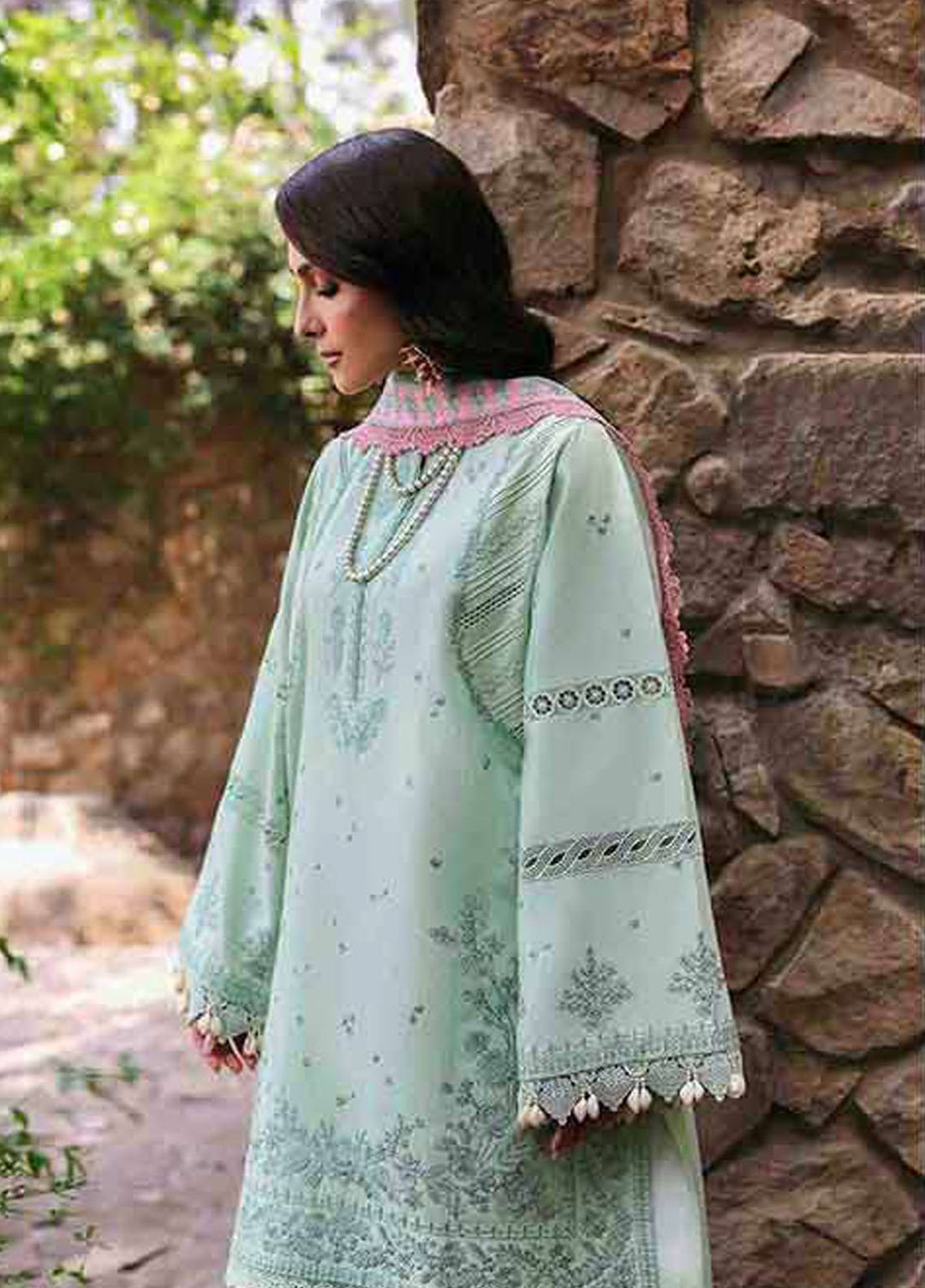 Talia by Republic Womenswear Embroidered Lawn Suits Unstitched 3 Piece RW25TL D-4 A Fayli - Summer Collection