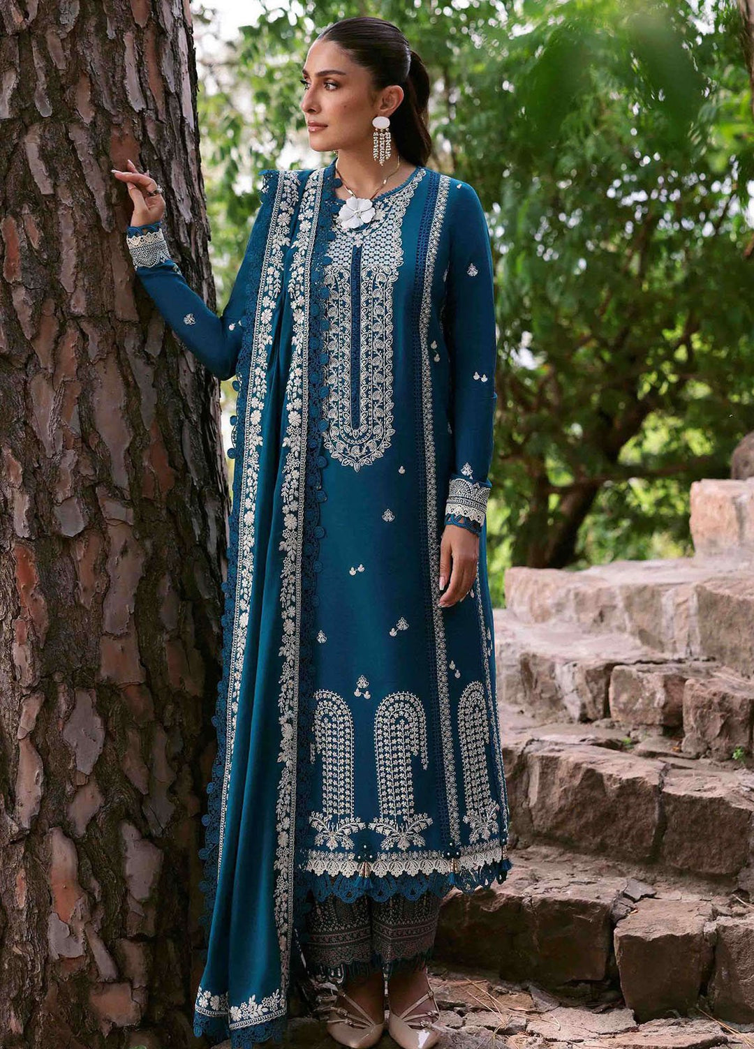 Talia by Republic Womenswear Embroidered Lawn Suits Unstitched 3 Piece RW25TL D-6 B Naya - Summer Collection
