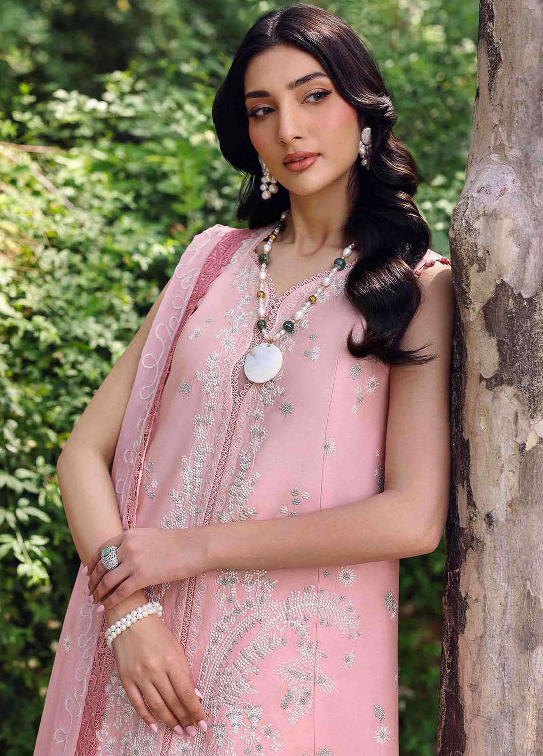 Talia by Republic Womenswear Embroidered Lawn Suits Unstitched 3 Piece RW25TL D-7 A Ora - Summer Collection