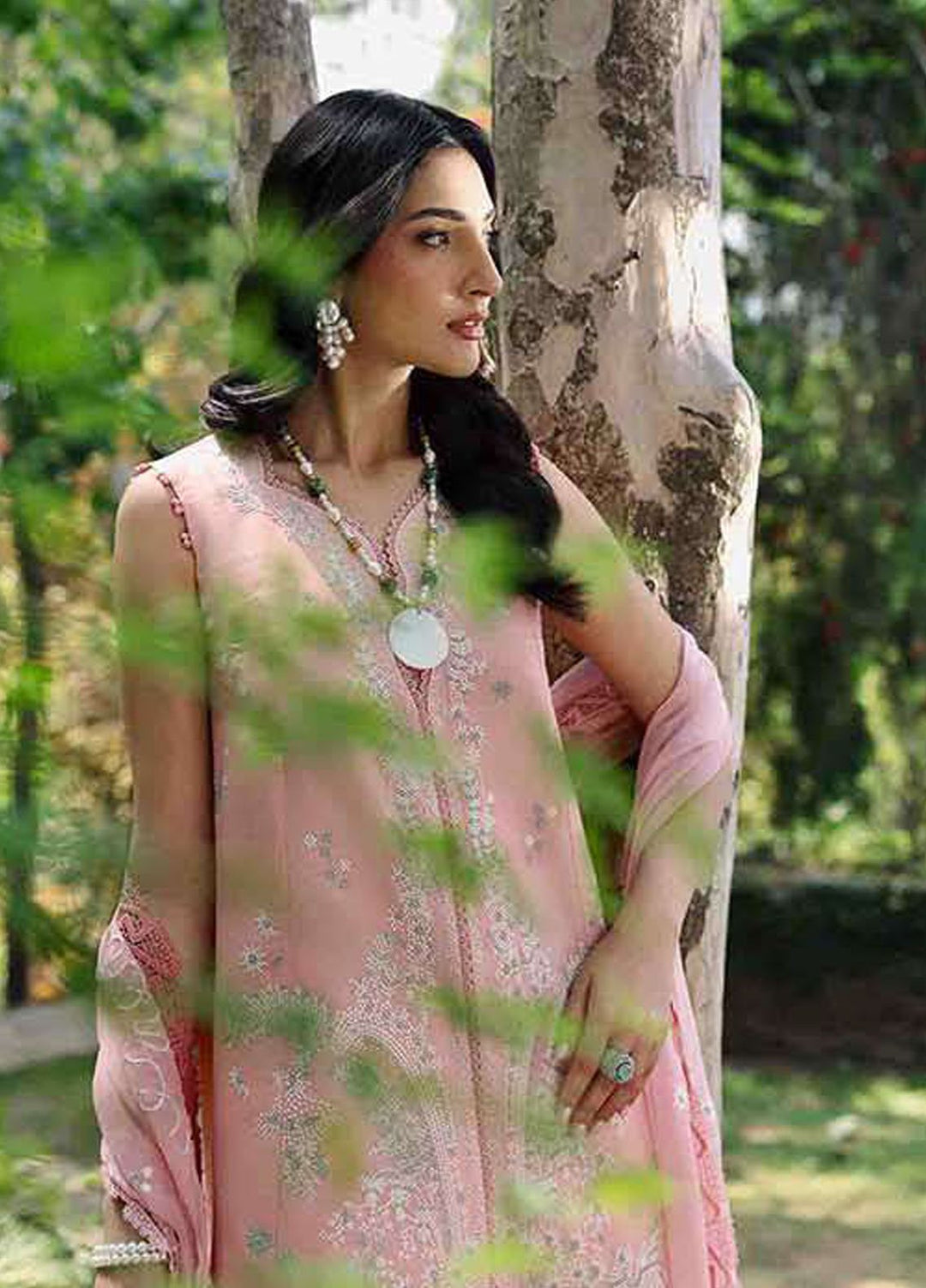 Talia by Republic Womenswear Embroidered Lawn Suits Unstitched 3 Piece RW25TL D-7 A Ora - Summer Collection
