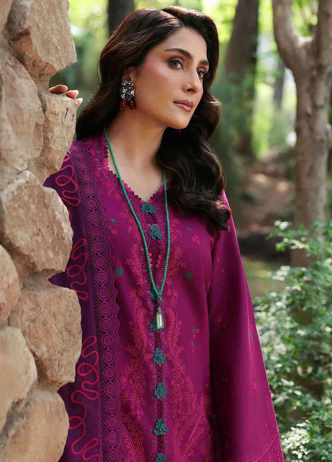 Talia by Republic Womenswear Embroidered Lawn Suits Unstitched 3 Piece RW25TL D-7 B Elin - Summer Collection