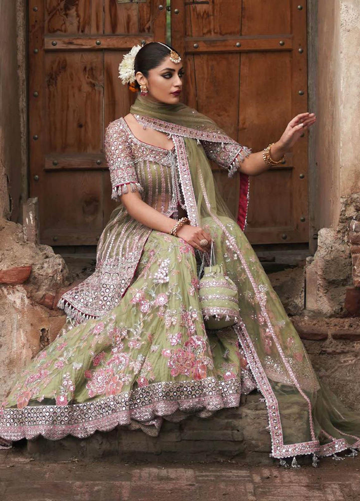 Tammam By Hussain Rehar Embroidered Net Suits Unstitched 3 Piece HRR23T Safar - Luxury Collection