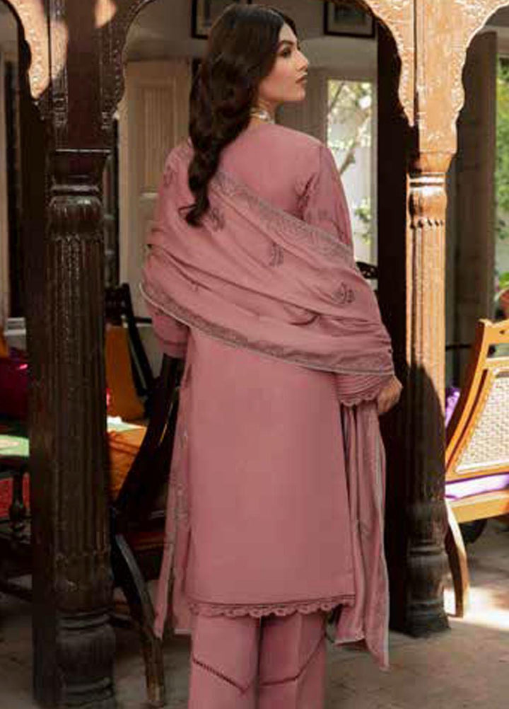 Tassawur By Florent Embroidered Karandi Suits Unstitched 3 Piece FL23T FL-2A - Winter Collection