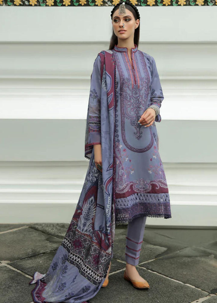 Tassawur By Florent Embroidered Karandi Suits Unstitched 3 Piece FL22T FL-1A - Winter Collection