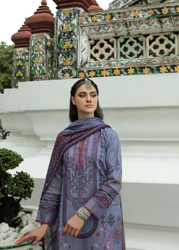 Tassawur By Florent Embroidered Karandi Suits Unstitched 3 Piece FL22T FL-1A - Winter Collection