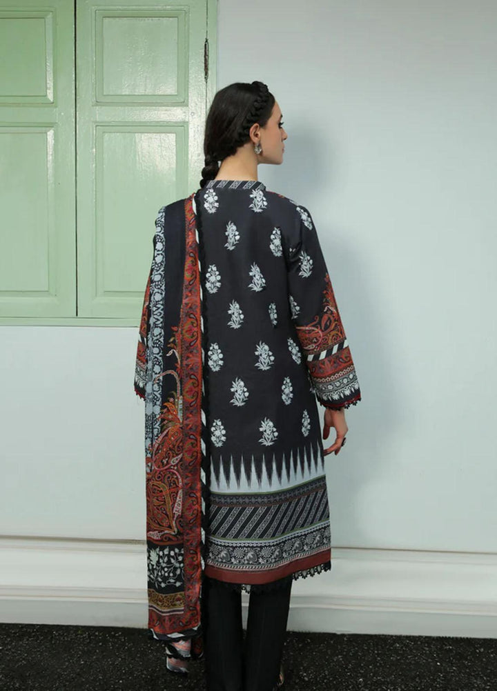 Tassawur By Florent Embroidered Karandi Suits Unstitched 3 Piece FL22T FL-4B - Winter Collection