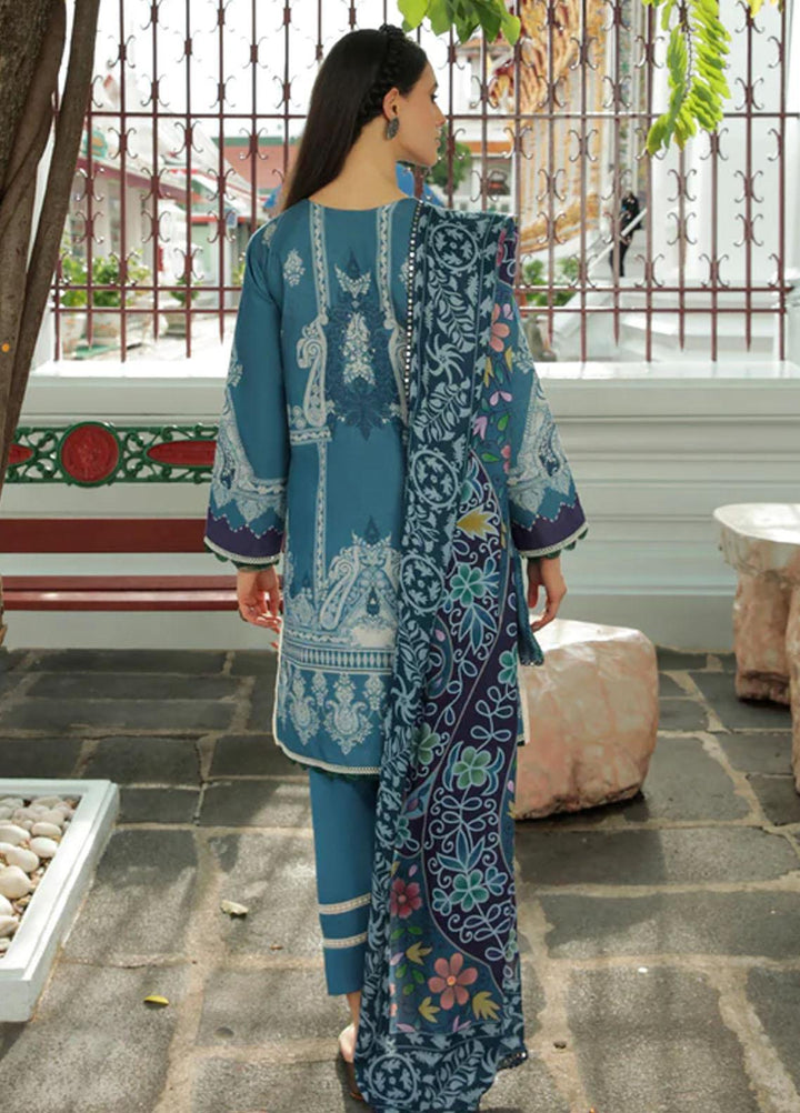 Tassawur By Florent Embroidered Karandi Suits Unstitched 3 Piece FL22T FL-5A - Winter Collection