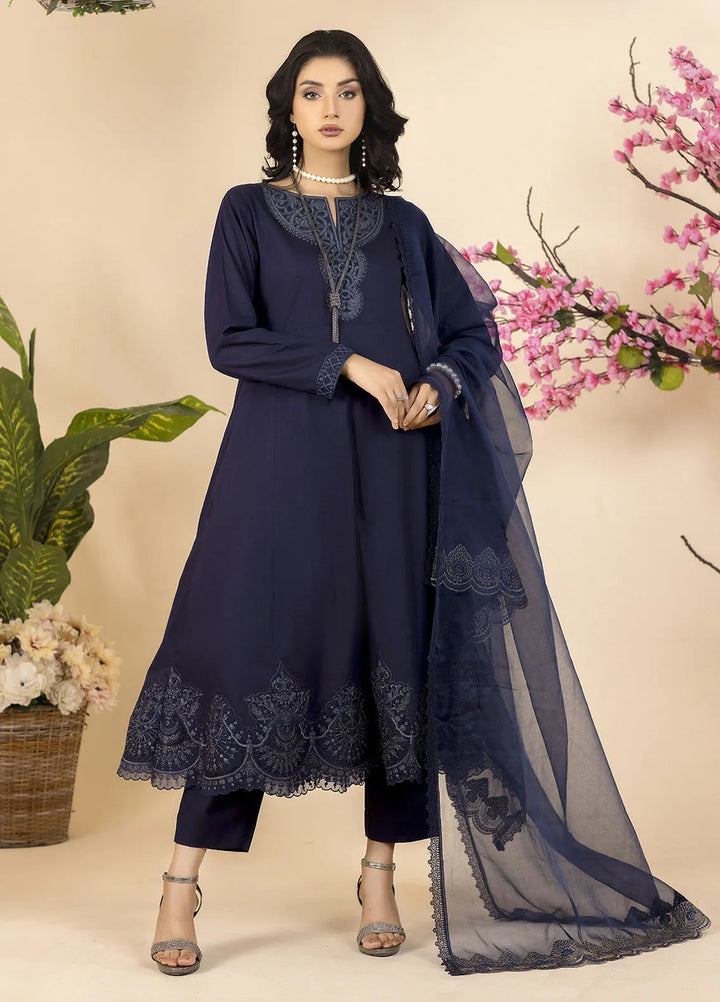 Tassawur Pret Embroidered Cotton 3 Piece Suit Mahroz