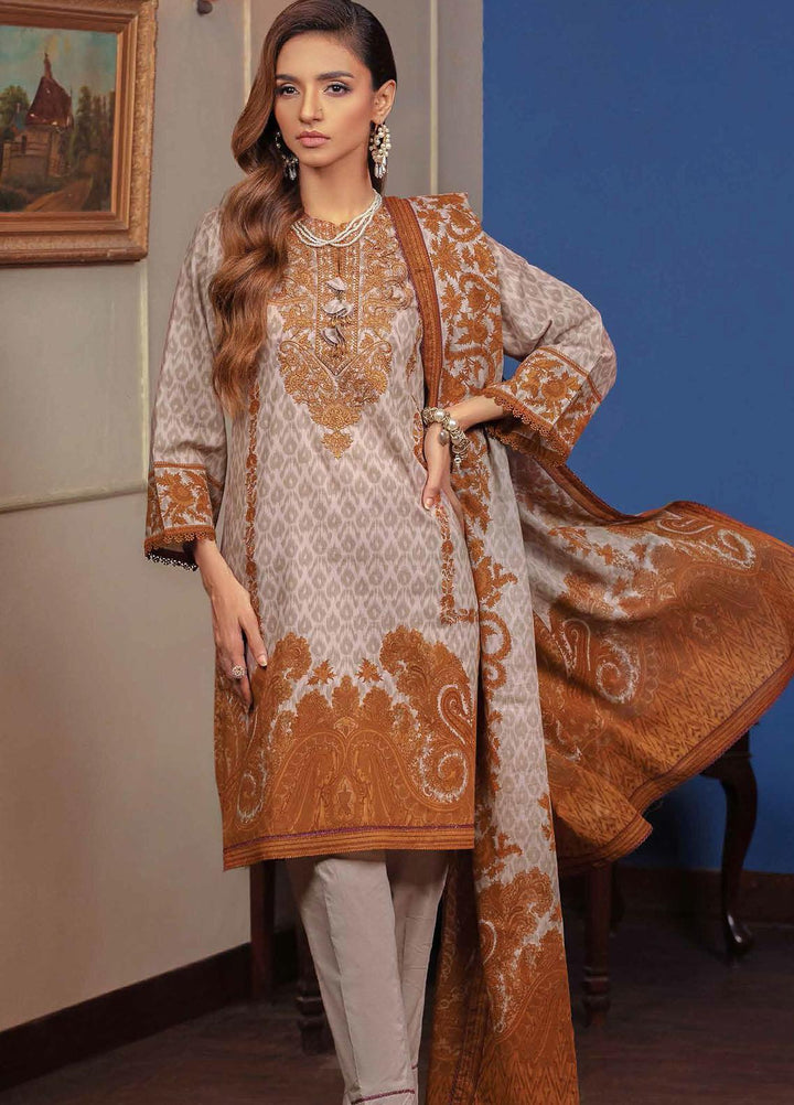 Gul Ahmed Embroidered  Suits Unstitched 2 Piece GA22CM TCE-22002 - Festive Collection