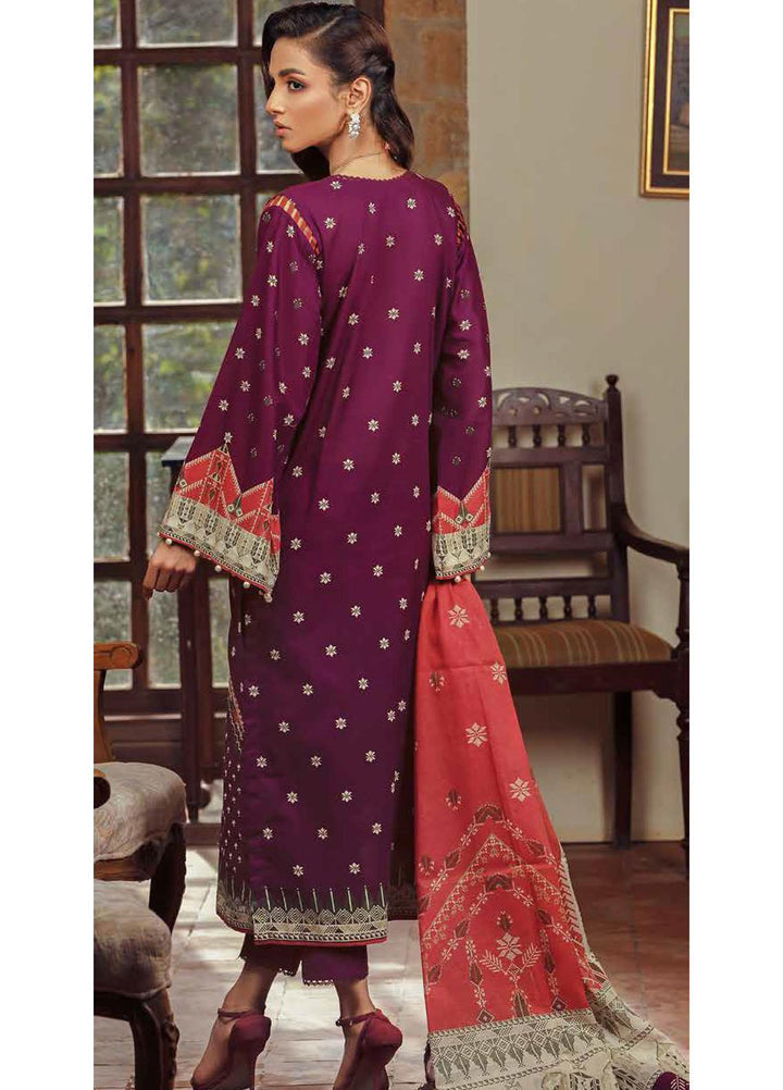 Gul Ahmed Embroidered  Suits Unstitched 2 Piece GA22CM TCE-22003 - Festive Collection