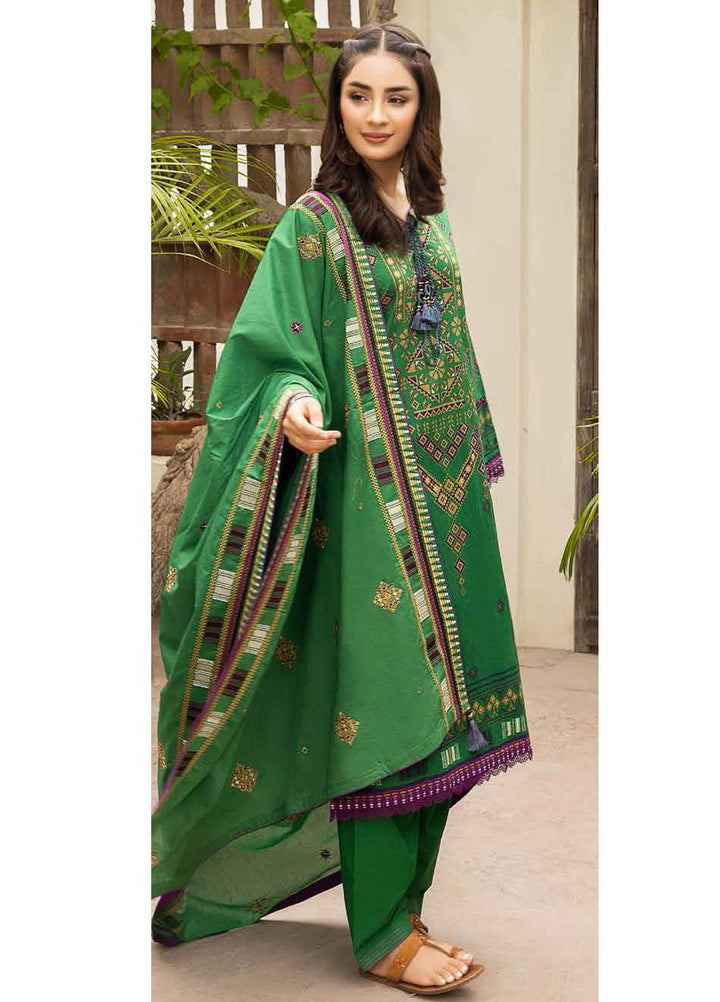 Gul Ahmed Embroidered  Suits Unstitched 2 Piece GA22CM TCE-22004 - Festive Collection
