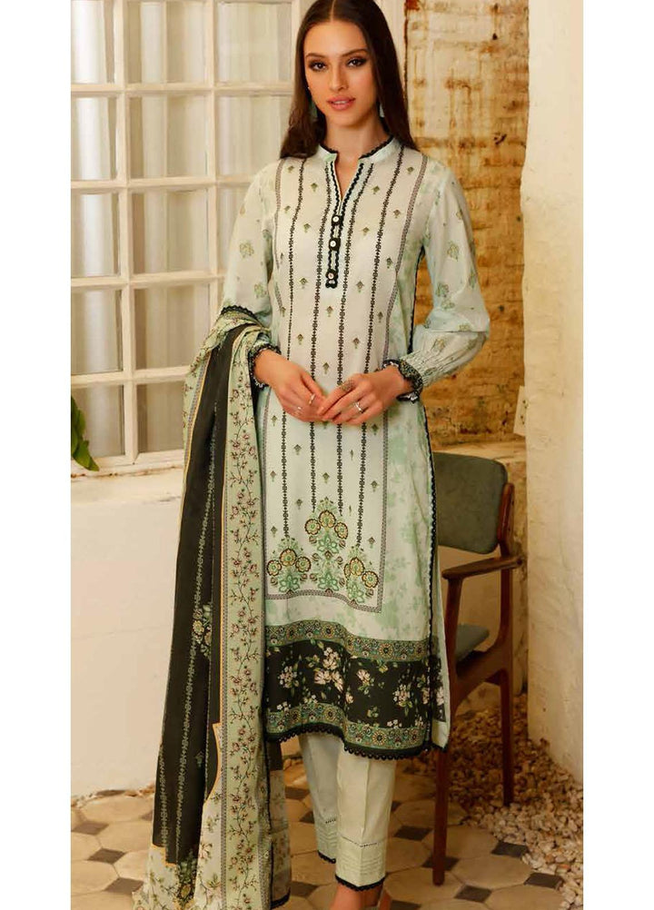 Gul Ahmed Printed  Suits Unstitched 2 Piece GA22CM TCN-22001 - Festive Collection