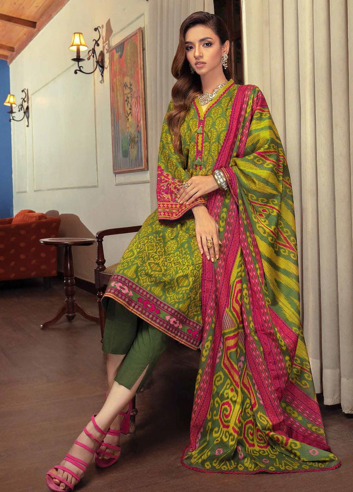 Gul Ahmed Printed  Suits Unstitched 2 Piece GA22CM TCN-22005 - Festive Collection