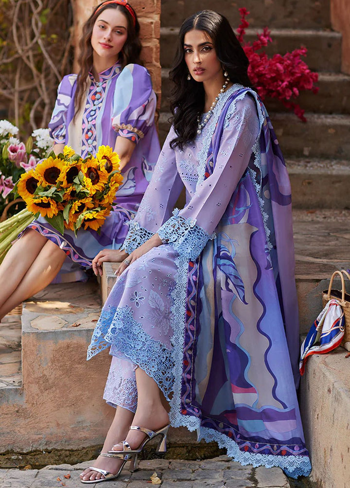 Te Amo by Mushq Embroidered Lawn Suits Unstitched 3 Piece MQ24TA D-02 Ciao Couture - Luxury Summer Collection