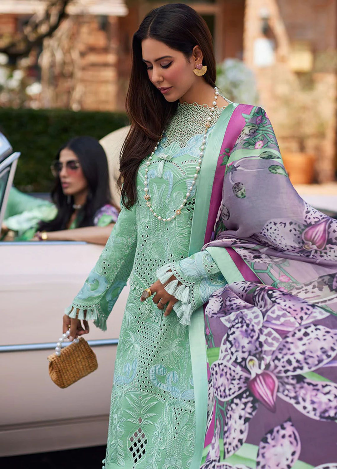 Te Amo by Mushq Embroidered Lawn Suits Unstitched 3 Piece MQ24TA D-03 Piazza Panache - Luxury Summer Collection