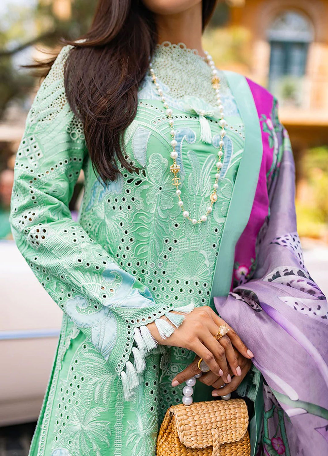 Te Amo by Mushq Embroidered Lawn Suits Unstitched 3 Piece MQ24TA D-03 Piazza Panache - Luxury Summer Collection