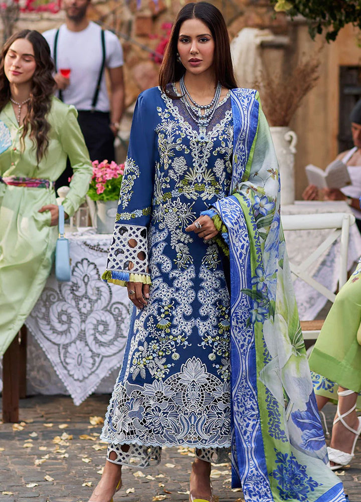 Te Amo by Mushq Embroidered Lawn Suits Unstitched 3 Piece MQ24TA D-06 Modena Magic - Luxury Summer Collection