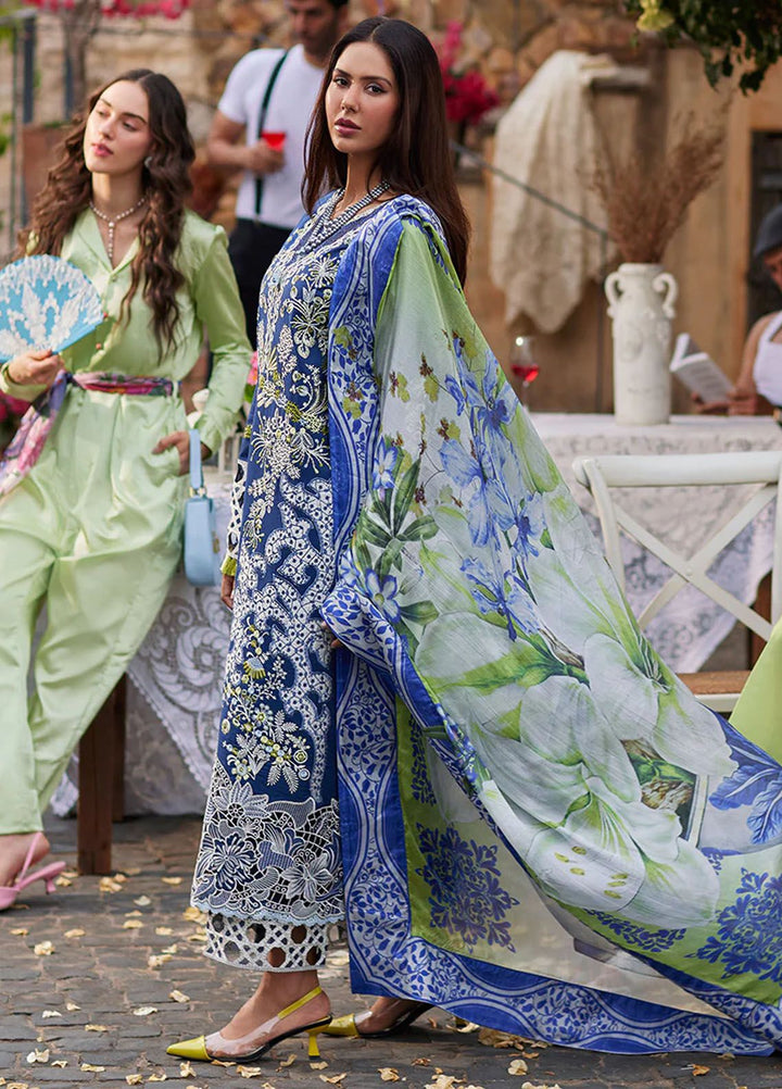 Te Amo by Mushq Embroidered Lawn Suits Unstitched 3 Piece MQ24TA D-06 Modena Magic - Luxury Summer Collection