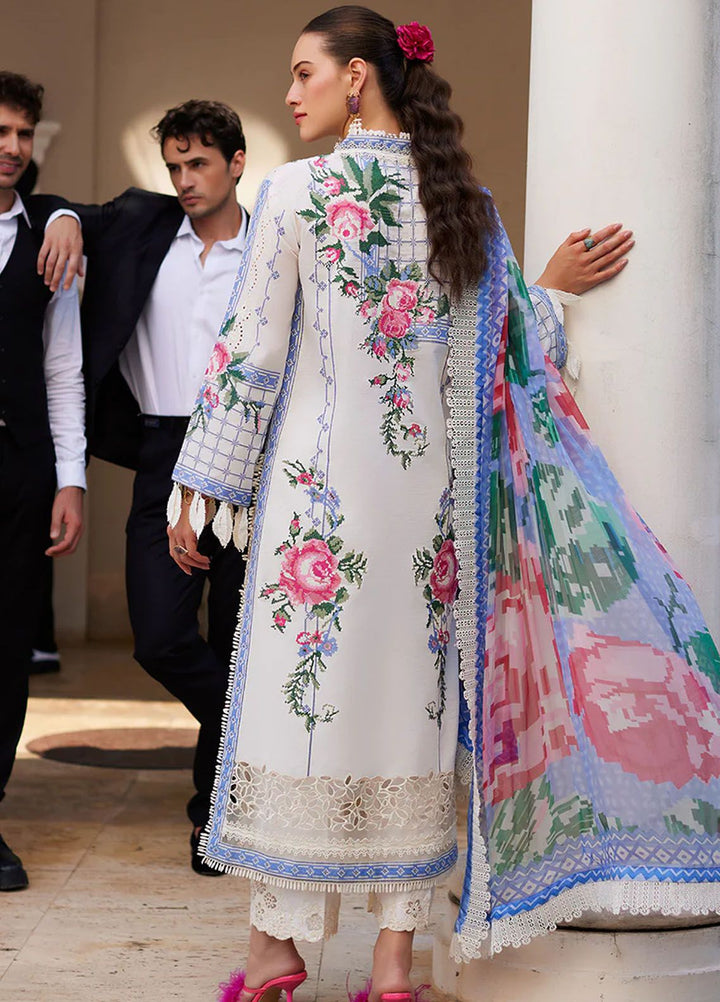 Te Amo by Mushq Embroidered Lawn Suits Unstitched 3 Piece MQ24TA D-07 Bella Belleza - Luxury Summer Collection