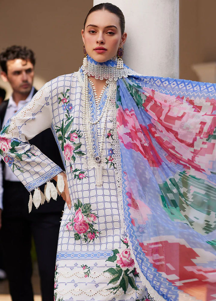 Te Amo by Mushq Embroidered Lawn Suits Unstitched 3 Piece MQ24TA D-07 Bella Belleza - Luxury Summer Collection