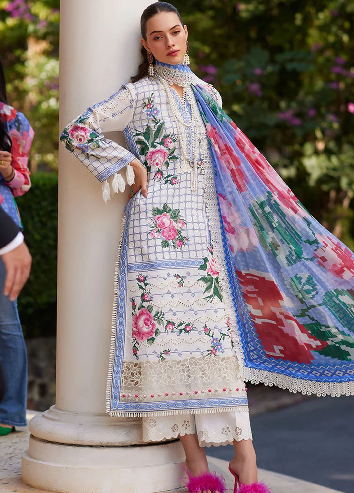 Te Amo by Mushq Embroidered Lawn Suits Unstitched 3 Piece MQ24TA D-07 Bella Belleza - Luxury Summer Collection