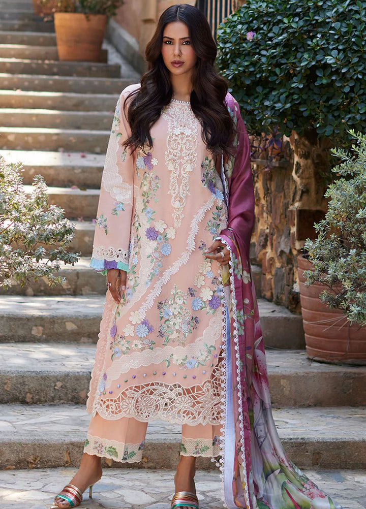 Te Amo by Mushq Embroidered Lawn Suits Unstitched 3 Piece MQ24TA D-09 Italiano Intrigue - Luxury Summer Collection