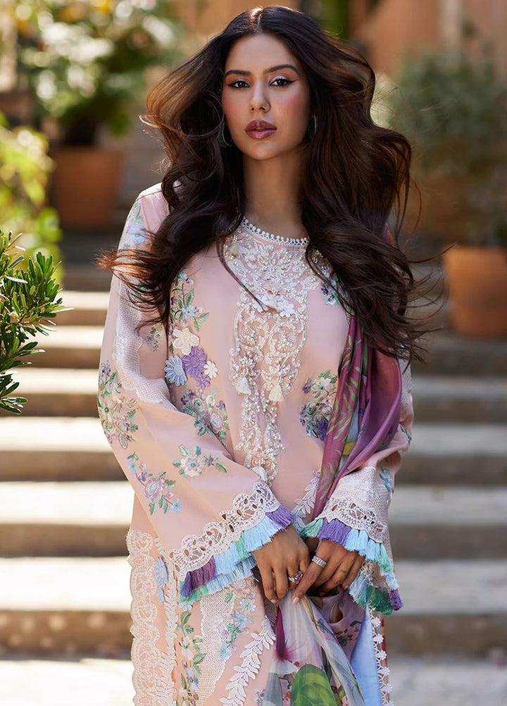 Te Amo by Mushq Embroidered Lawn Suits Unstitched 3 Piece MQ24TA D-09 Italiano Intrigue - Luxury Summer Collection