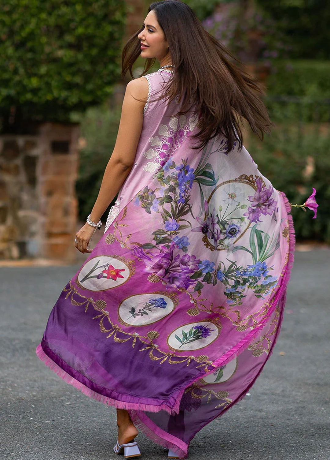 Te Amo by Mushq Embroidered Lawn Suits Unstitched 3 Piece MQ24TA D-11 Florence Finesse - Luxury Summer Collection