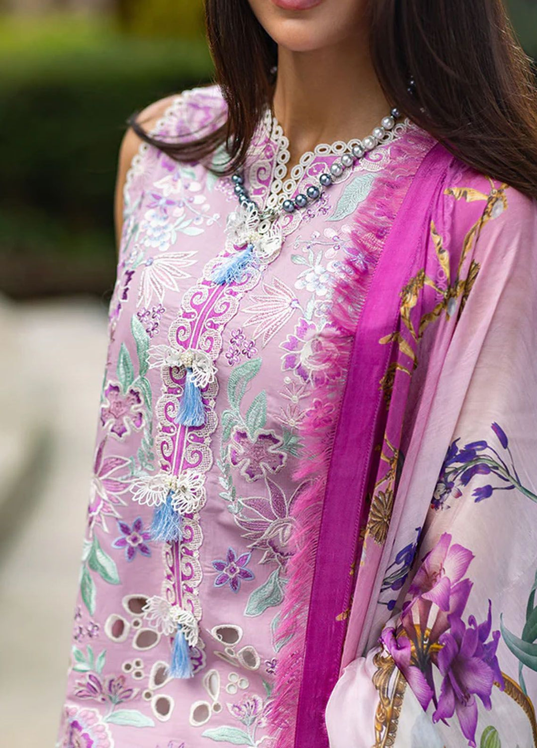 Te Amo by Mushq Embroidered Lawn Suits Unstitched 3 Piece MQ24TA D-11 Florence Finesse - Luxury Summer Collection