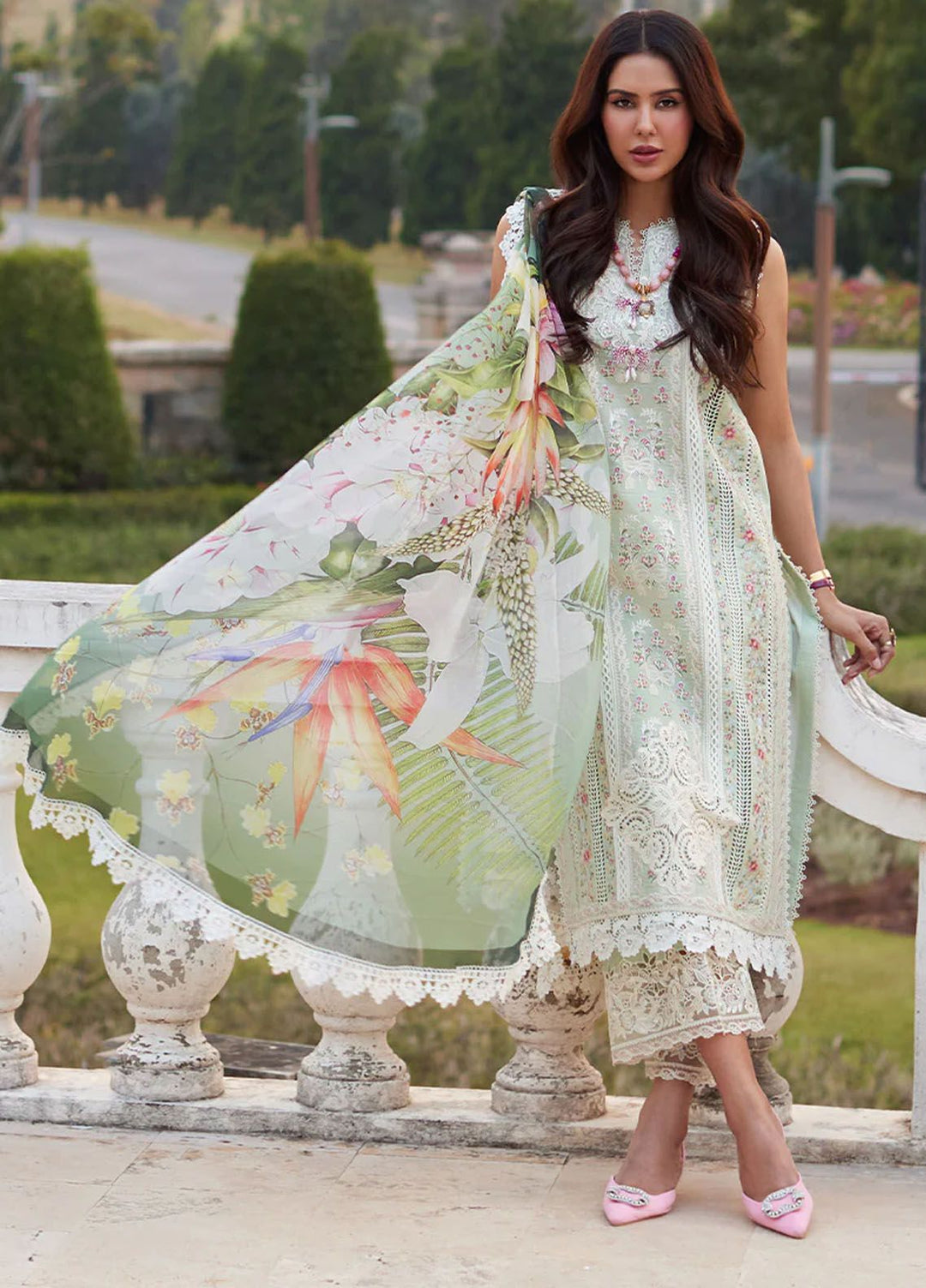 Te Amo by Mushq Embroidered Lawn Suits Unstitched 3 Piece MQ24TA D-12 Ravenna Romance - Luxury Summer Collection