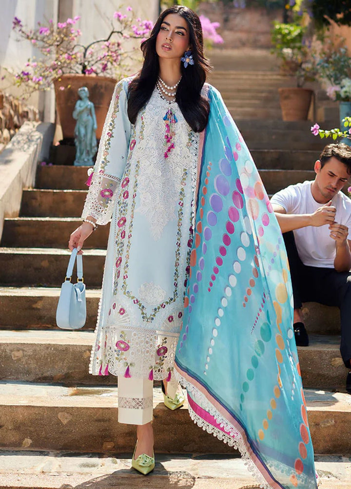 Te Amo by Mushq Embroidered Lawn Suits Unstitched 3 Piece MQ24TA D-14 Lucca Lure - Luxury Summer Collection