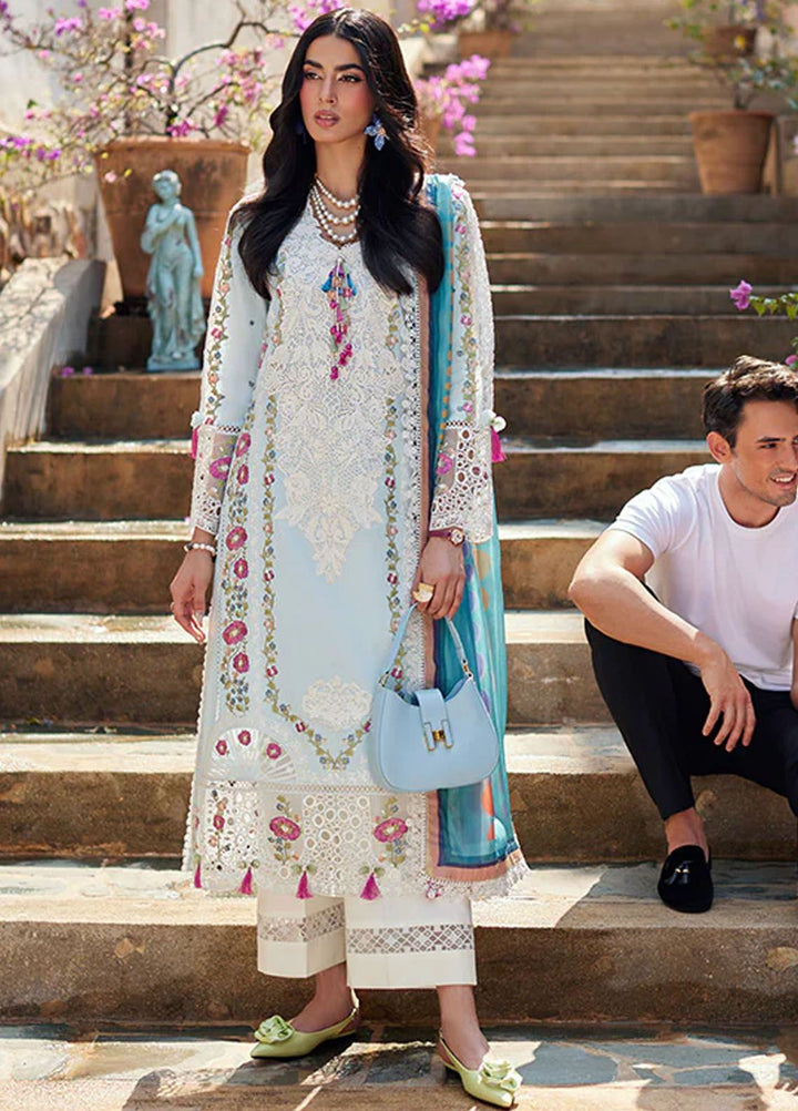 Te Amo by Mushq Embroidered Lawn Suits Unstitched 3 Piece MQ24TA D-14 Lucca Lure - Luxury Summer Collection