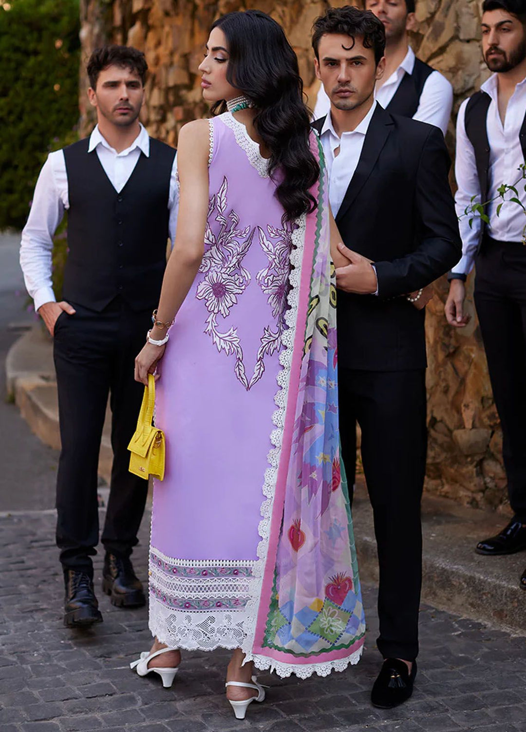 Te Amo by Mushq Embroidered Lawn Suits Unstitched 3 Piece MQ24TA D-16 Amalfi Alure - Luxury Summer Collection