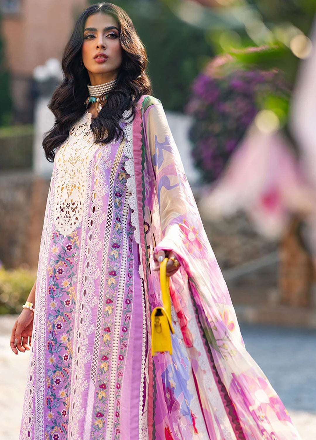 Te Amo by Mushq Embroidered Lawn Suits Unstitched 3 Piece MQ24TA D-16 Amalfi Alure - Luxury Summer Collection