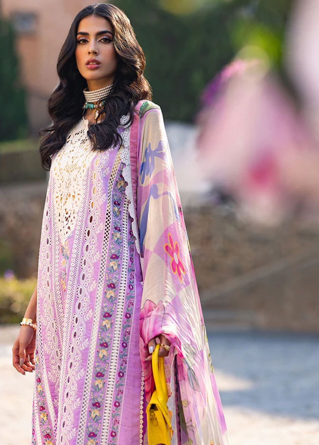 Te Amo by Mushq Embroidered Lawn Suits Unstitched 3 Piece MQ24TA D-16 Amalfi Alure - Luxury Summer Collection
