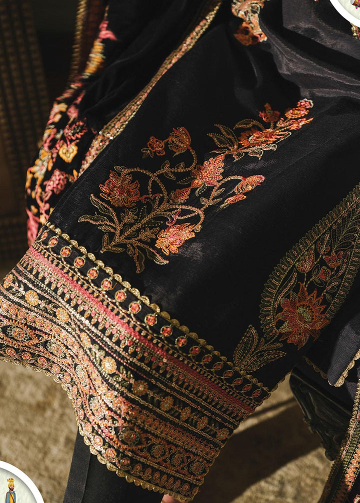 Tehwaar By Rang Rasiya Embroidered Raw Silk Suits Unstitched 3 Piece RR22T D-03 Roshan Aara - Luxury Collection