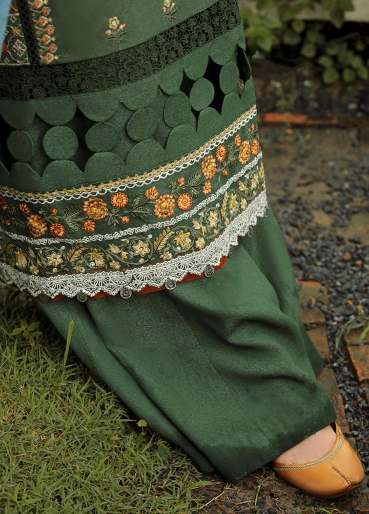 Tehzeeb By Aabyaan Embroidered Karandi Suits Unstitched 3 Piece ABY22T AK-06 Zeenat - Winter Collection