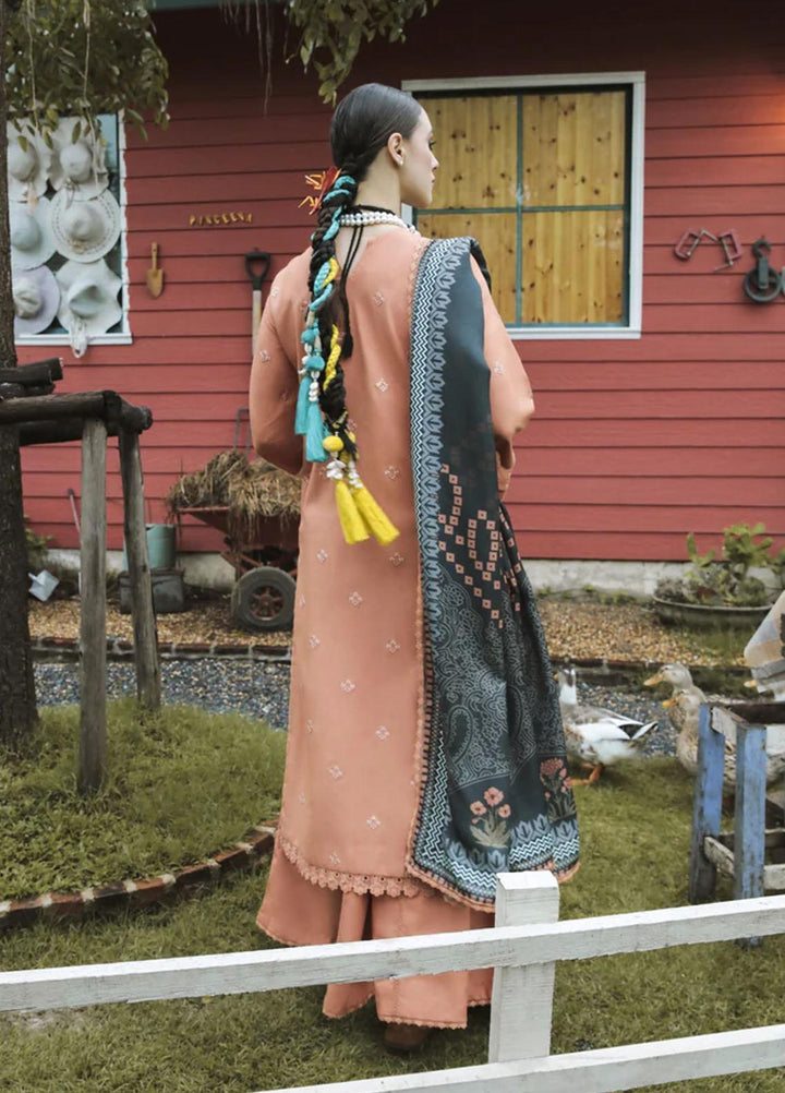 Tehzeeb By Aabyaan Embroidered Karandi Suits Unstitched 3 Piece ABY22T AK-08 Aabroo - Winter Collection