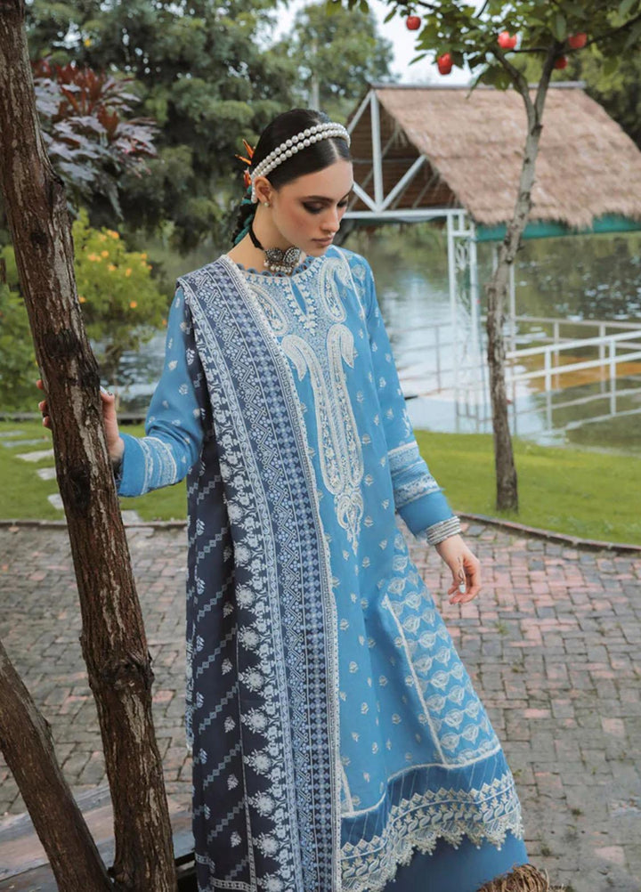 Tehzeeb By Aabyaan Embroidered Karandi Suits Unstitched 3 Piece ABY22T AK-11 Narina - Winter Collection