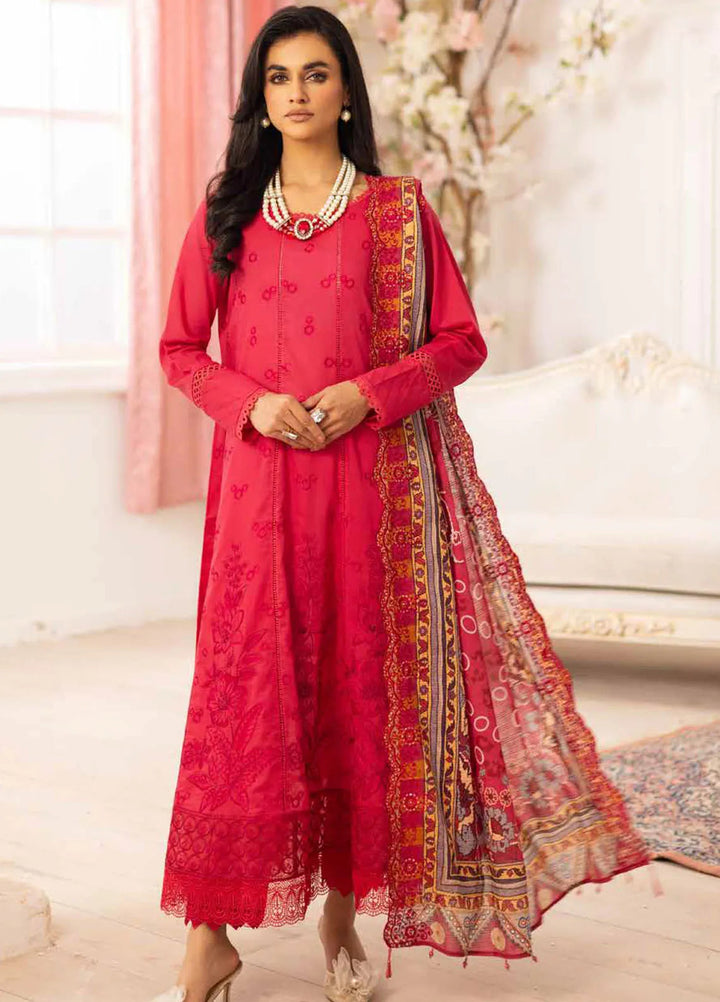 Tehzeeb by Riaz Arts 3 piece Lawn Suit Unstitched RA25TU TL-438 - Summer Collection