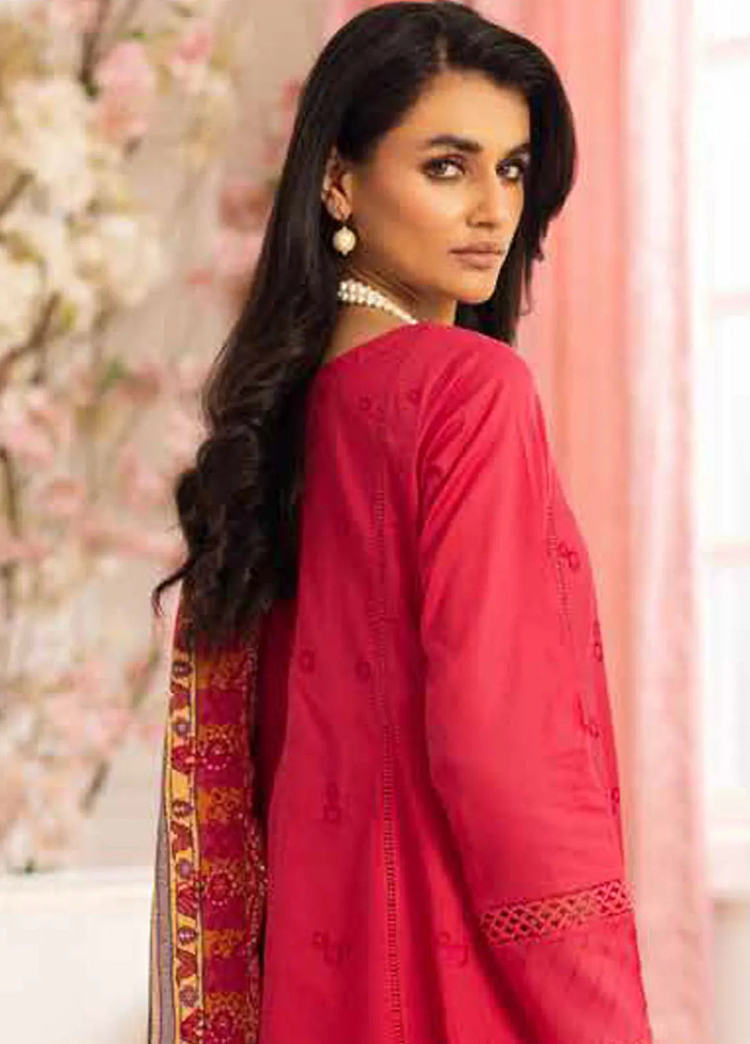 Tehzeeb by Riaz Arts 3 piece Lawn Suit Unstitched RA25TU TL-438 - Summer Collection