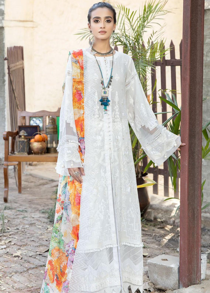 Tehzeeb By Riaz Arts Embroidered Lawn Suits Unstitched 3 Piece RA23T TL-44 - Summer Collection