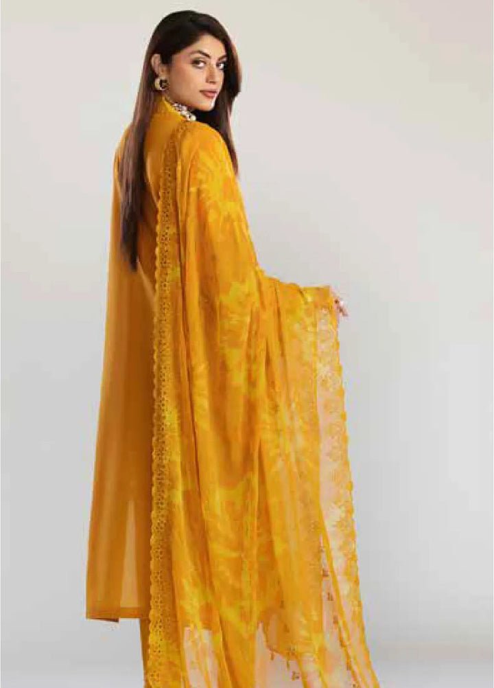 Tehzeeb By Riaz Arts Chikankari Lawn Suit Unstitched 3 Piece RA24T TL-245 - Summer Collection