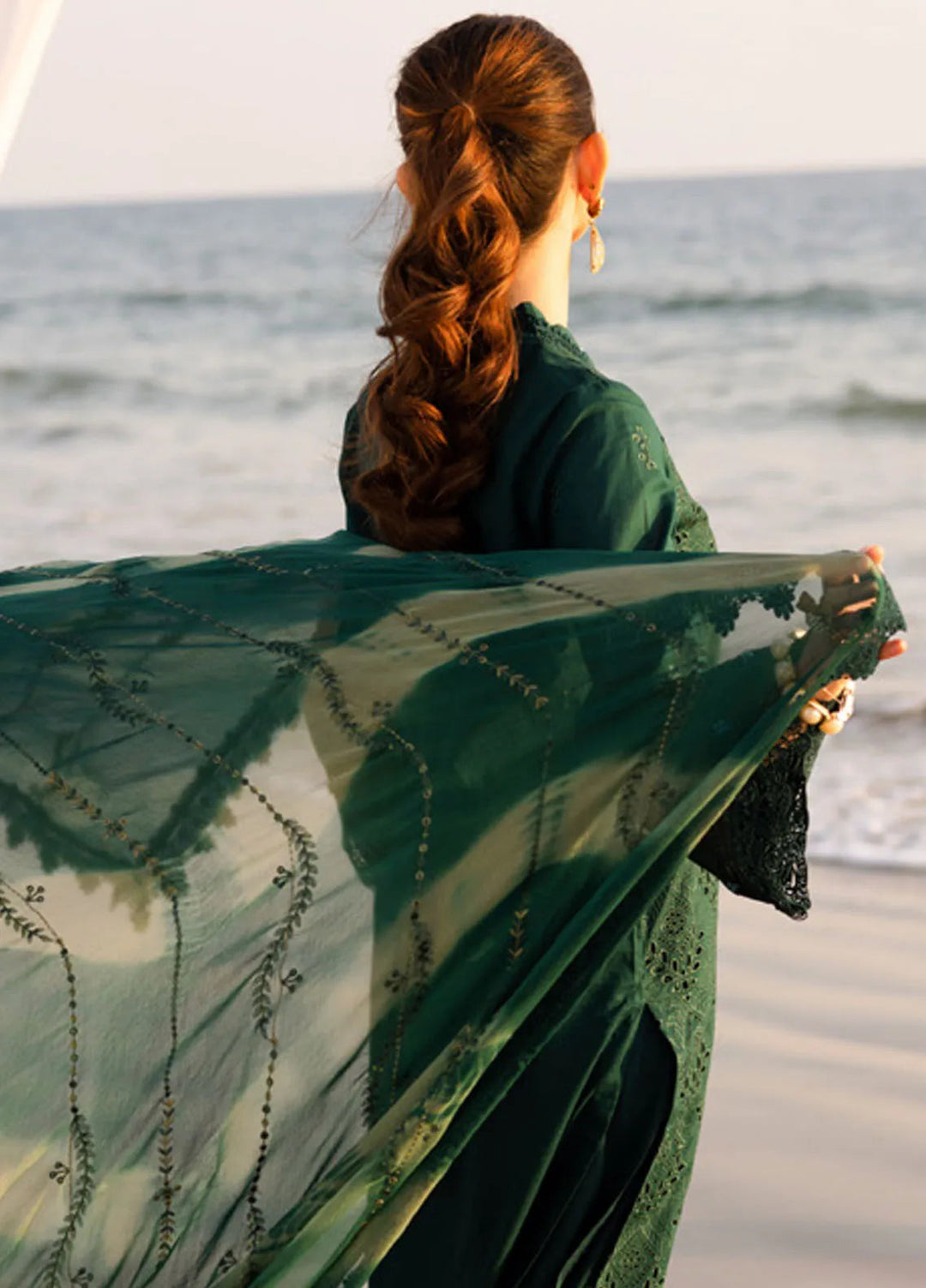 Tehzeeb by Riaz Arts Chikankari Lawn Suits Unstitched 3 Piece RA25TCL TL-432 - Summer Collection