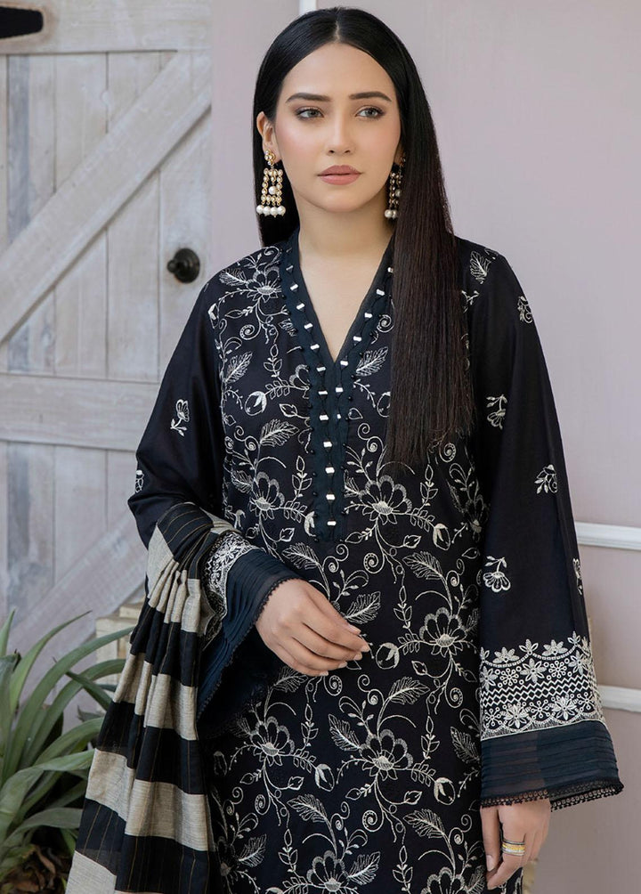 Tehzeeb By Riaz Arts Embroidered Lawn Suits Unstitched 3 Piece RA23-T3 TL-15 - Summer Collection