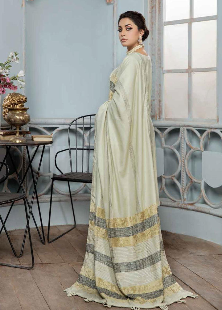 Tehzeeb By Riaz Arts Embroidered Leather Peach Suits Unstitched 3 Piece RA22TP TL-33 - Winter Collection