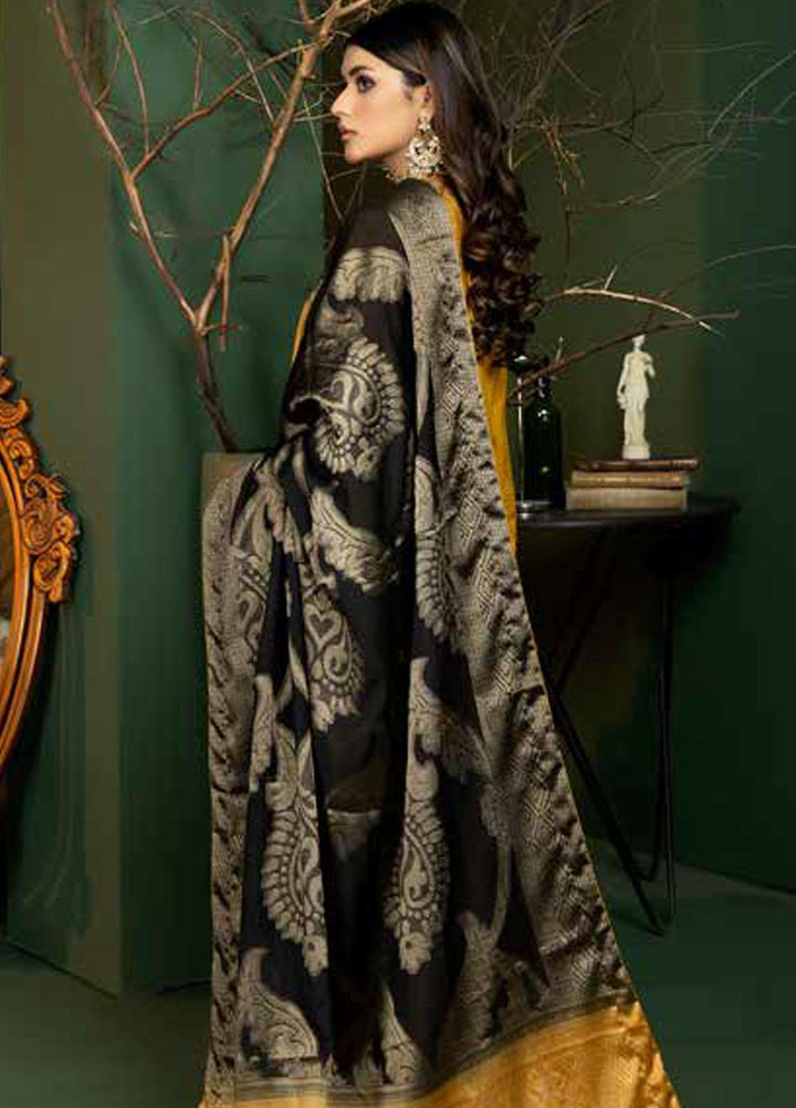 Tehzeeb by Riaz Arts Embroidered Leather Peach Suits Unstitched 3 Piece RA22TB TL-104 - Winter Collection