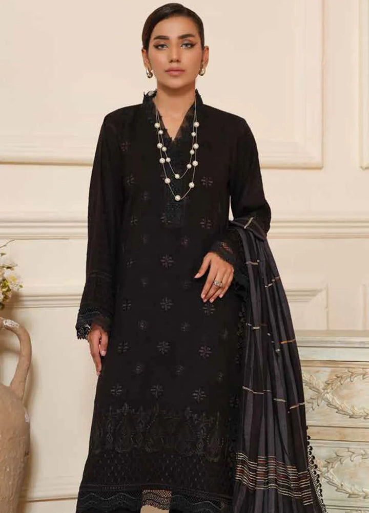 Tehzeeb By Riaz Arts Embroidered Leather Peach Suit Unstitched 3 Piece RA24TW TL-269 - Winter Collection