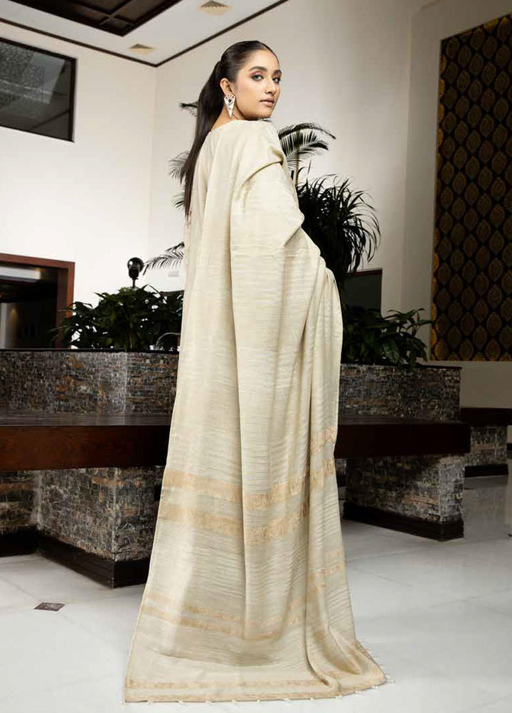 Tehzeeb By Riaz Arts Embroidered Leather Peach Suits Unstitched 3 Piece RA22TPL TL-174 - Winter Collection