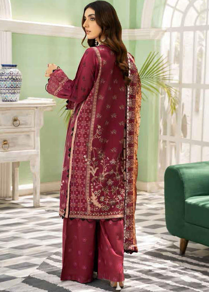 Tehzeeb By Riaz Arts Embroidered Lawn Suits Unstitched 3 Piece RA22TL TE-04 - Exclusive Collection